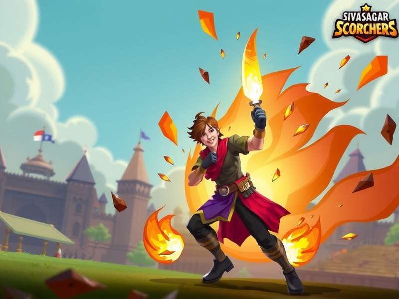 Sivasagar Scorchers game artwork